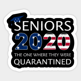 Quarantine 2020 T-Shirt Sticker